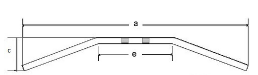 YAMAHA VMX-12 VMAX 1200 2WE Handlebar Fehling LD 9 Dragbar 22 mm