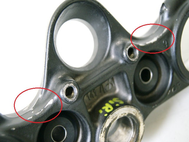 APRILIA PEGASO 650 ML Gabelbrücke oben (für Standrohr Gabelholm Gabel)
