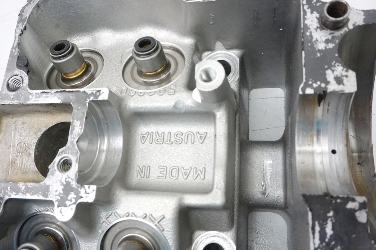 KTM 450 EXC Zylinderkopf Nockenwelle Ventile Kipphebel Cylinder Head