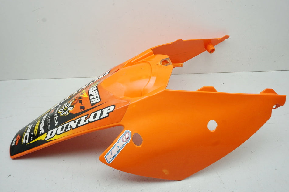 KTM 450 EXC Guardabarros trasero, cubrecadenas, tapas laterales