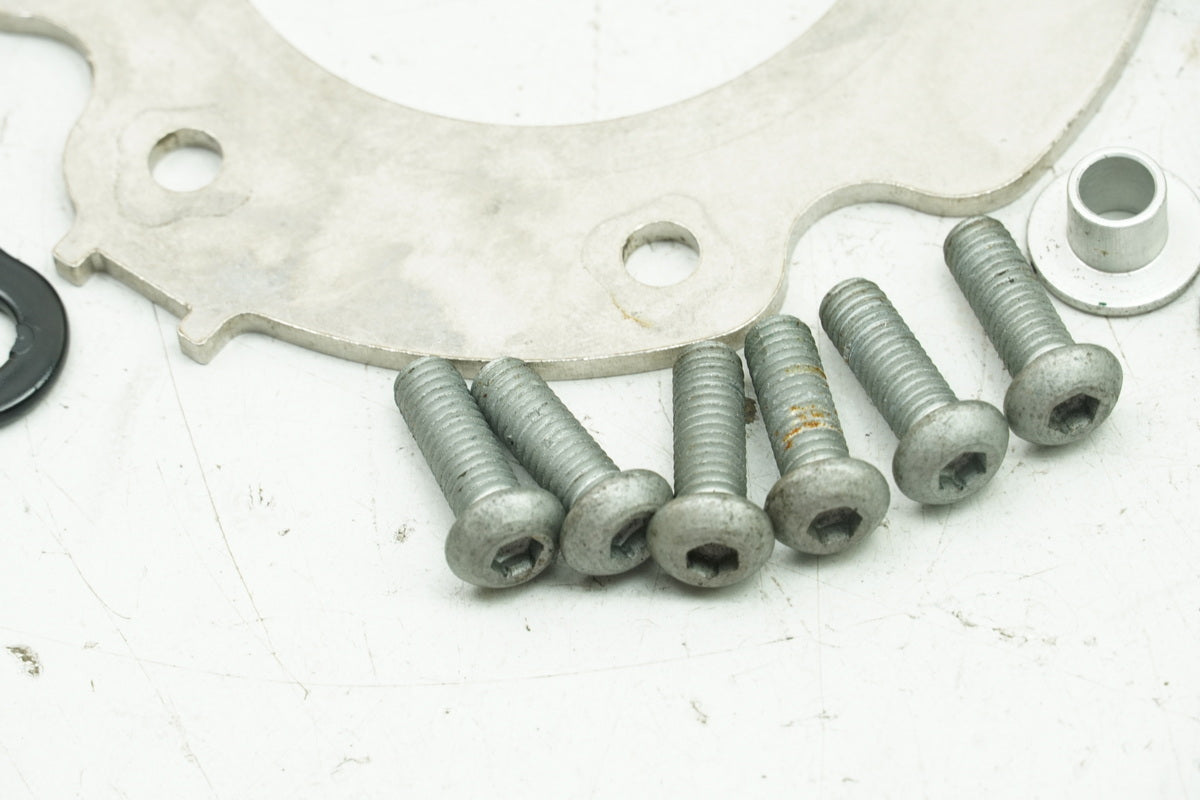HUSQVARNA Vitpilen HQV 401 Soporte bomba gasolina Anillo Tornillos Placa SÓLO 6897 km