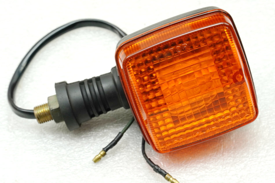 Intermitente izquierdo delantero Yamaha DT 125 R 4BL, cristal intermitente original