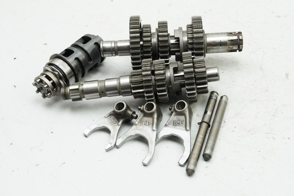 YAMAHA XV 125 VIRAGO 5AJ Caja de cambios Eje de transmisión Horquillas de cambio Tambor selector