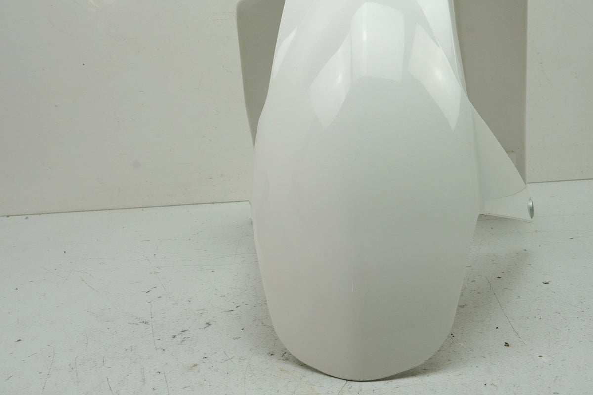 KTM 690 DUKE guardabarros delantero original, blanco, tapa protectora, cubierta