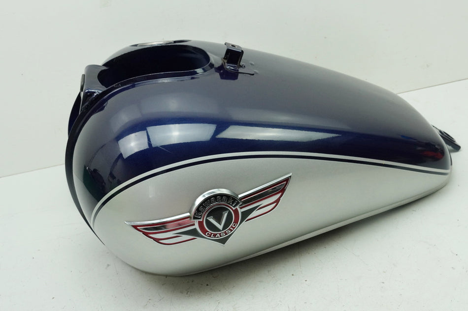 KAWASAKI VN 800 VN800A B CLASSIC Depósito de combustible azul sin óxido