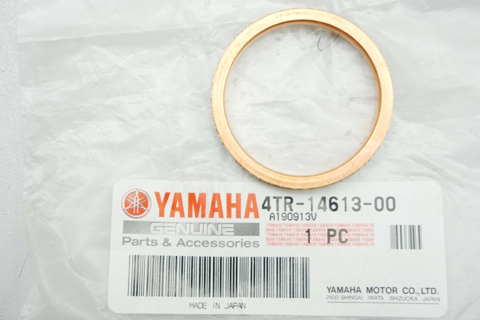 Yamaha Junta de escape Tubo de escape Colector original 4TR-14613-00 BT XVS YP NUEVO