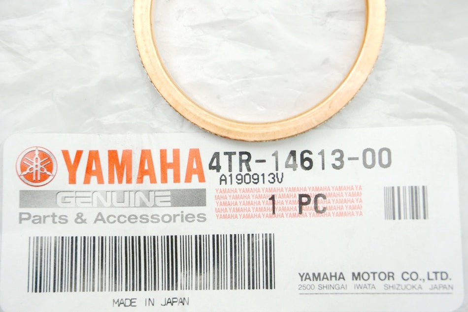 Yamaha Junta de escape Tubo de escape Colector original 4TR-14613-00 BT XVS YP NUEVO