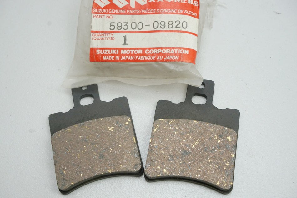 Suzuki AP50 NOS Brake Pads Brake Linings 59300-09820 - NEW