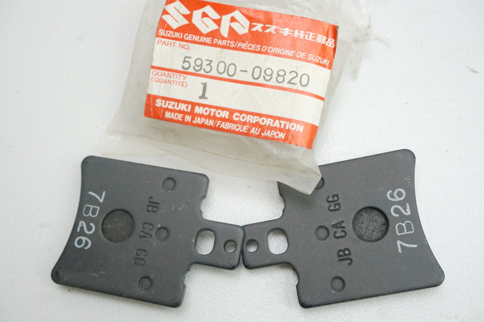 Suzuki AP50 NOS Brake Pads Brake Linings 59300-09820 - NEW