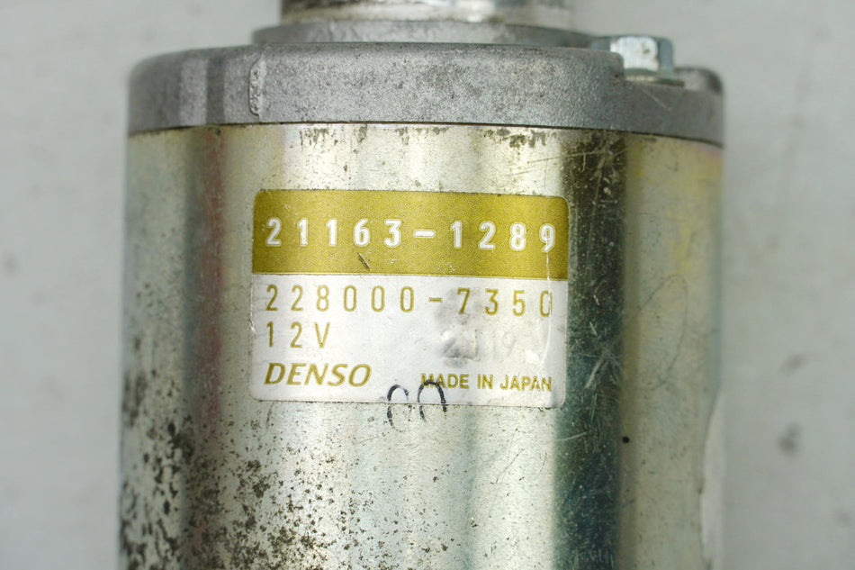 KAWASAKI ZX-6R ZX600G Arrancador Denso 21163-1289 para motor 98-99