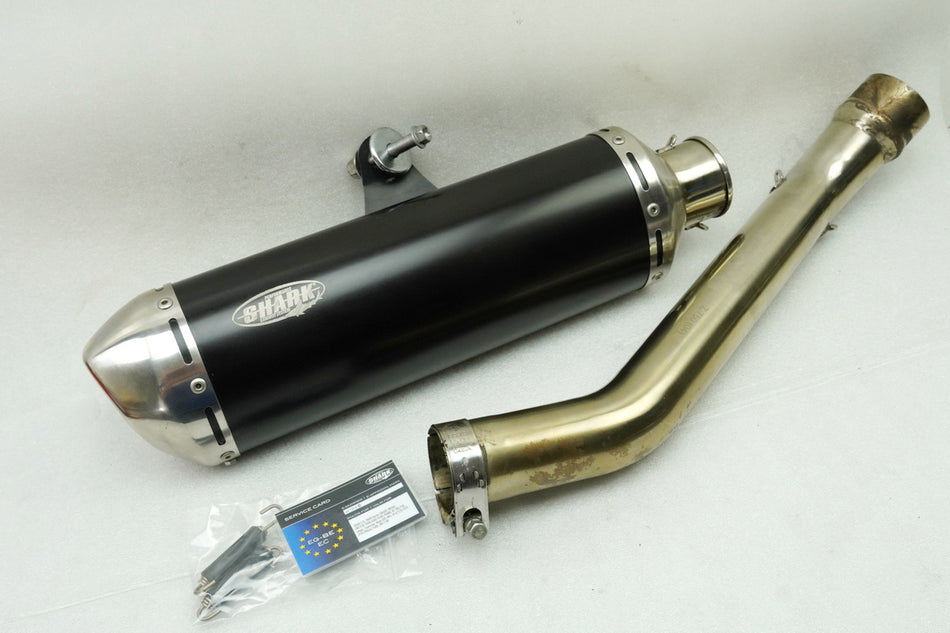 KAWASAKI Z 750 ZR750J Shark Tubo de escape silenciador Slip on Homologado DB 04-06