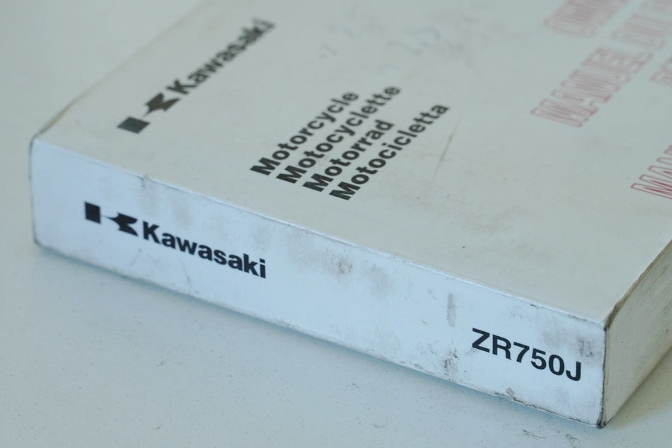 KAWASAKI Z 750 ZR750J Manual de taller manual de instrucciones original 04-06