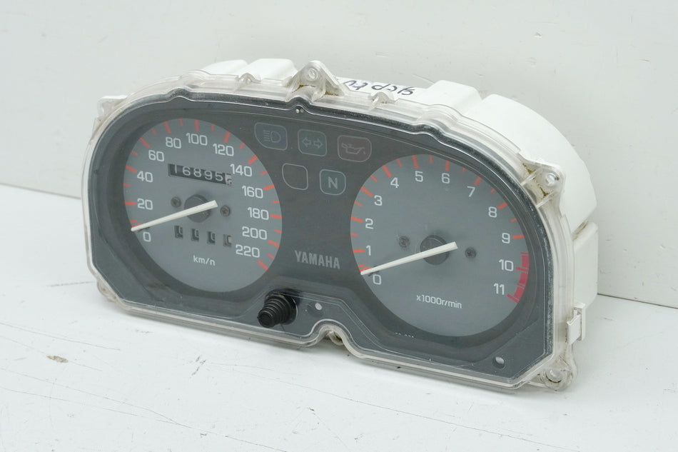 YAMAHA XJ 600 S 4BRA DIVERSION Cuentakilómetros Salpicadero Instrumentos Cuentarrevoluciones 16895 km