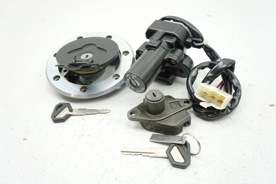 KAWASAKI ZX-9R ZX900B Schloßsatz Zündschloß Tankdeckel