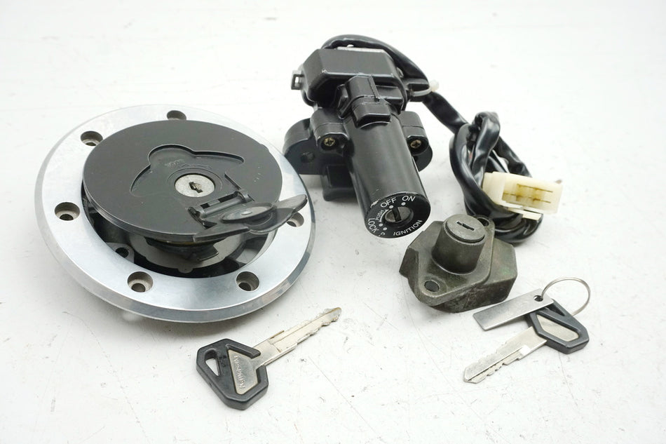KAWASAKI ZX-9R ZX900B Schloßsatz Zündschloß Tankdeckel