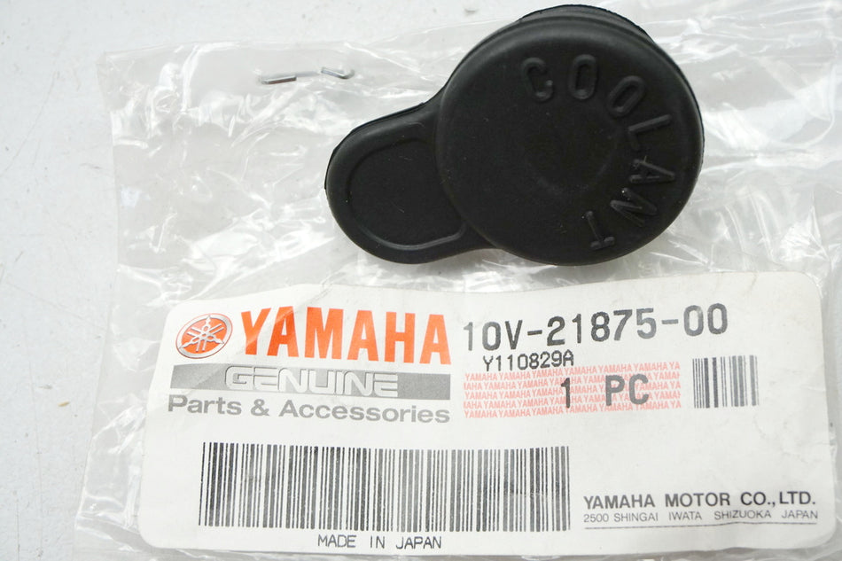 Yamaha Tapa de cierre para depósito de refrigerante original 10V-21875-00 - NUEVO