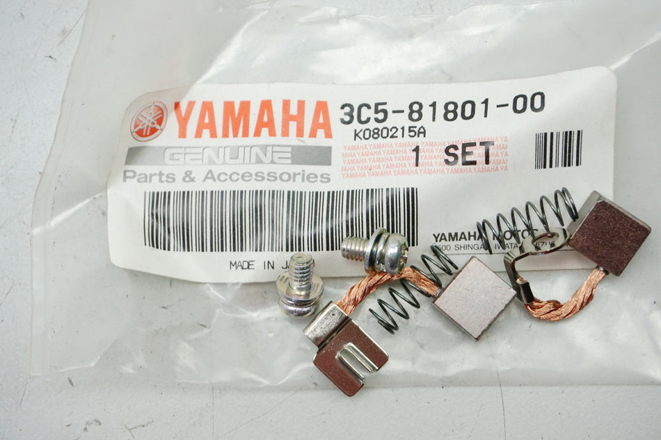 Yamaha Brush Kit Carbon Brush Starter original 3C5-81801-00 YFM250R - NEW