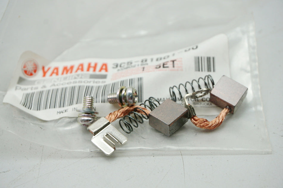 Yamaha Brush Kit Carbon Brush Starter original 3C5-81801-00 YFM250R - NEW