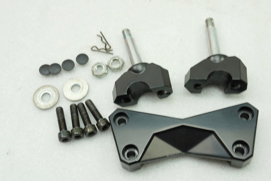 KAWASAKI Z 750 ZR750J Lenkerklemmung oben unten Halter Lenker Riser 04-06