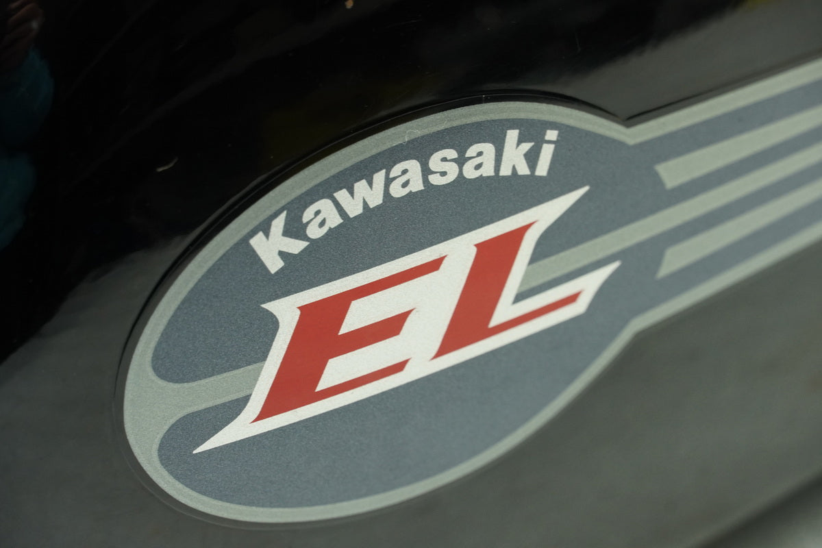 Kawasaki EL 252 EL 250 B Eliminator Tank schwarz Kraftstofftank Benzintank