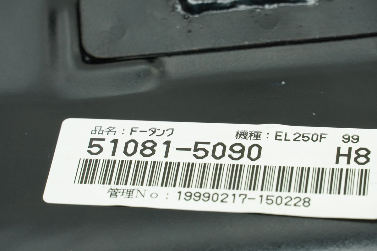 Kawasaki EL 252 EL 250 B Eliminator Tank schwarz Kraftstofftank Benzintank