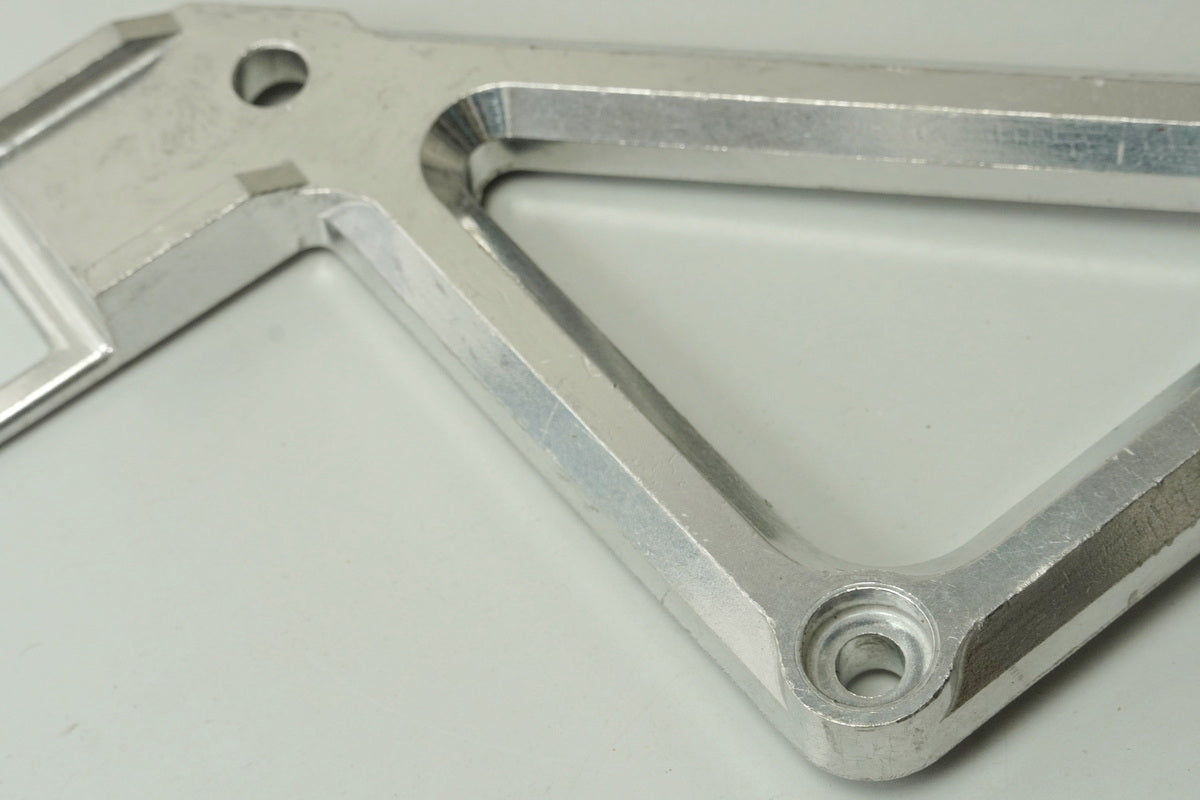Vespa Gilera Fußrastenhalter links Halter Fußraste Fußrastenträger Halteplatte