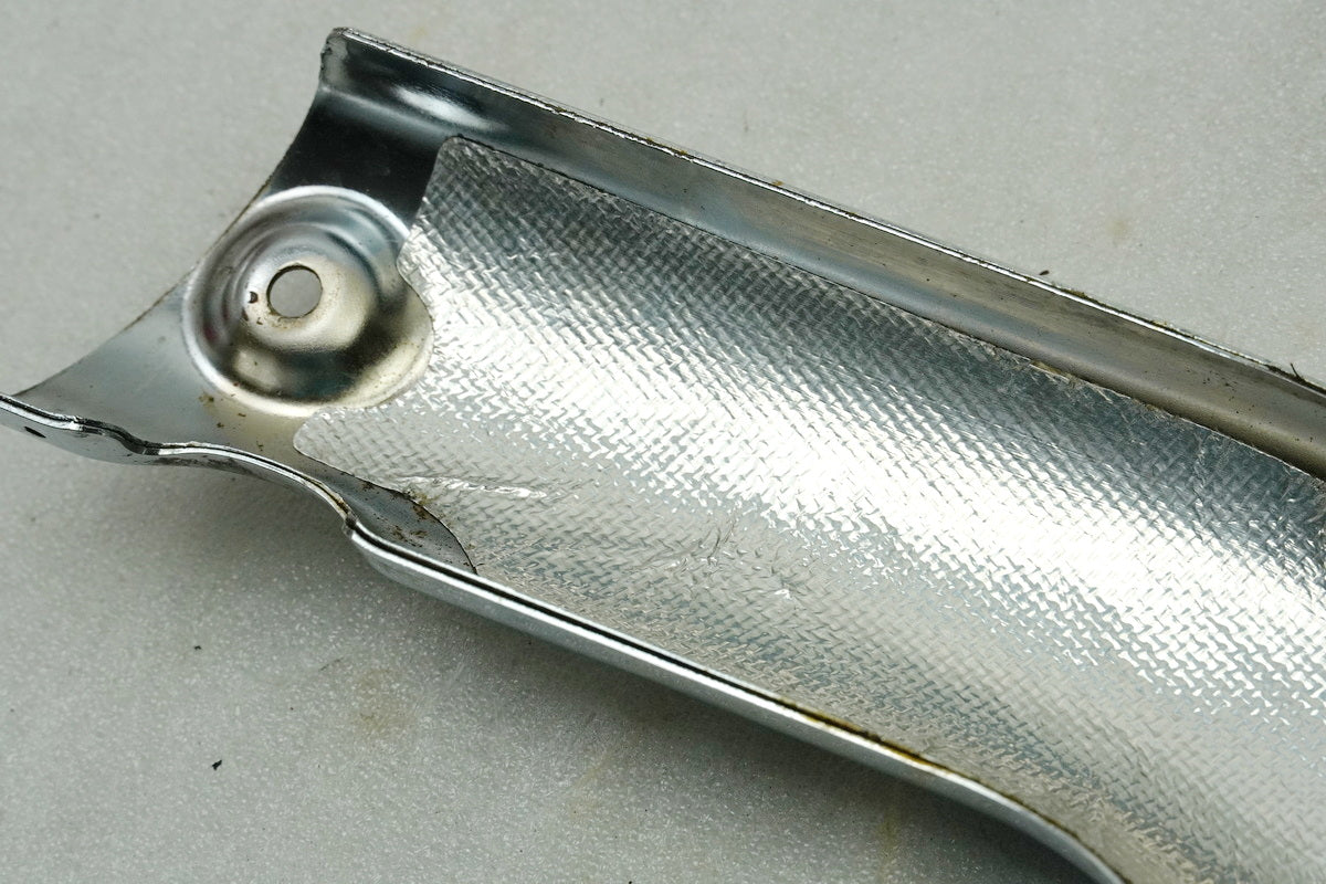 Kawasaki EL 252 EL 250 B Eliminator Cubierta del colector superior Escudo térmico Tapa