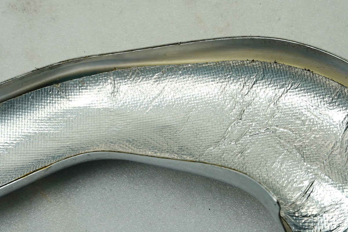 Kawasaki EL 252 EL 250 B Eliminator Cubierta del colector superior Escudo térmico Tapa