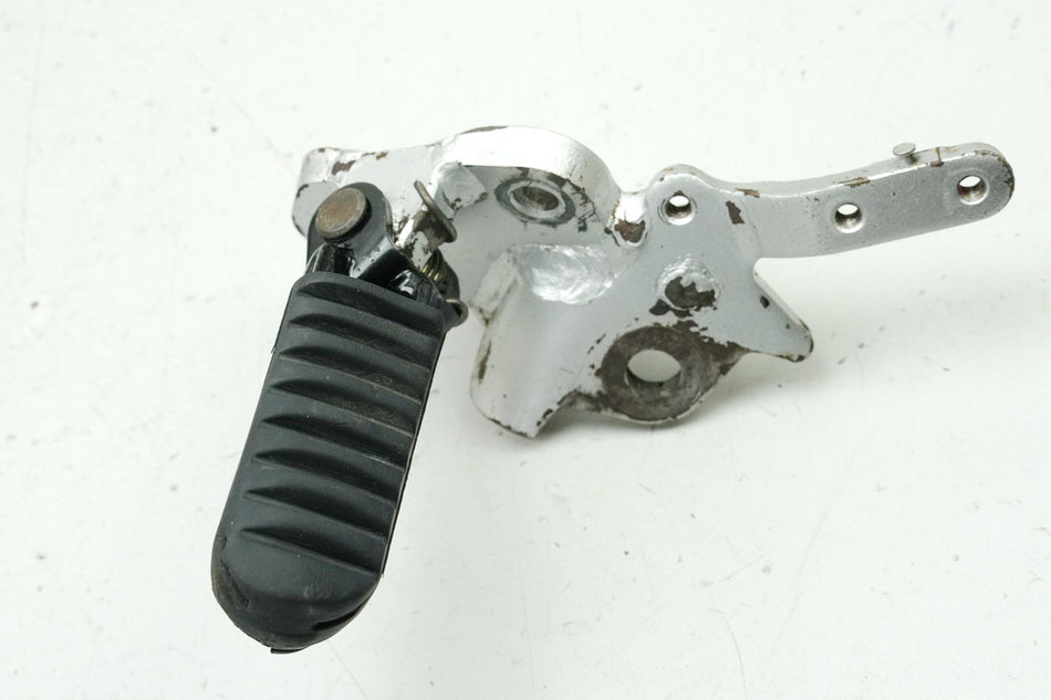 HONDA XL 600 PD06 TRANSALP Reposapiés Izquierdo Con Soporte Para Conductor