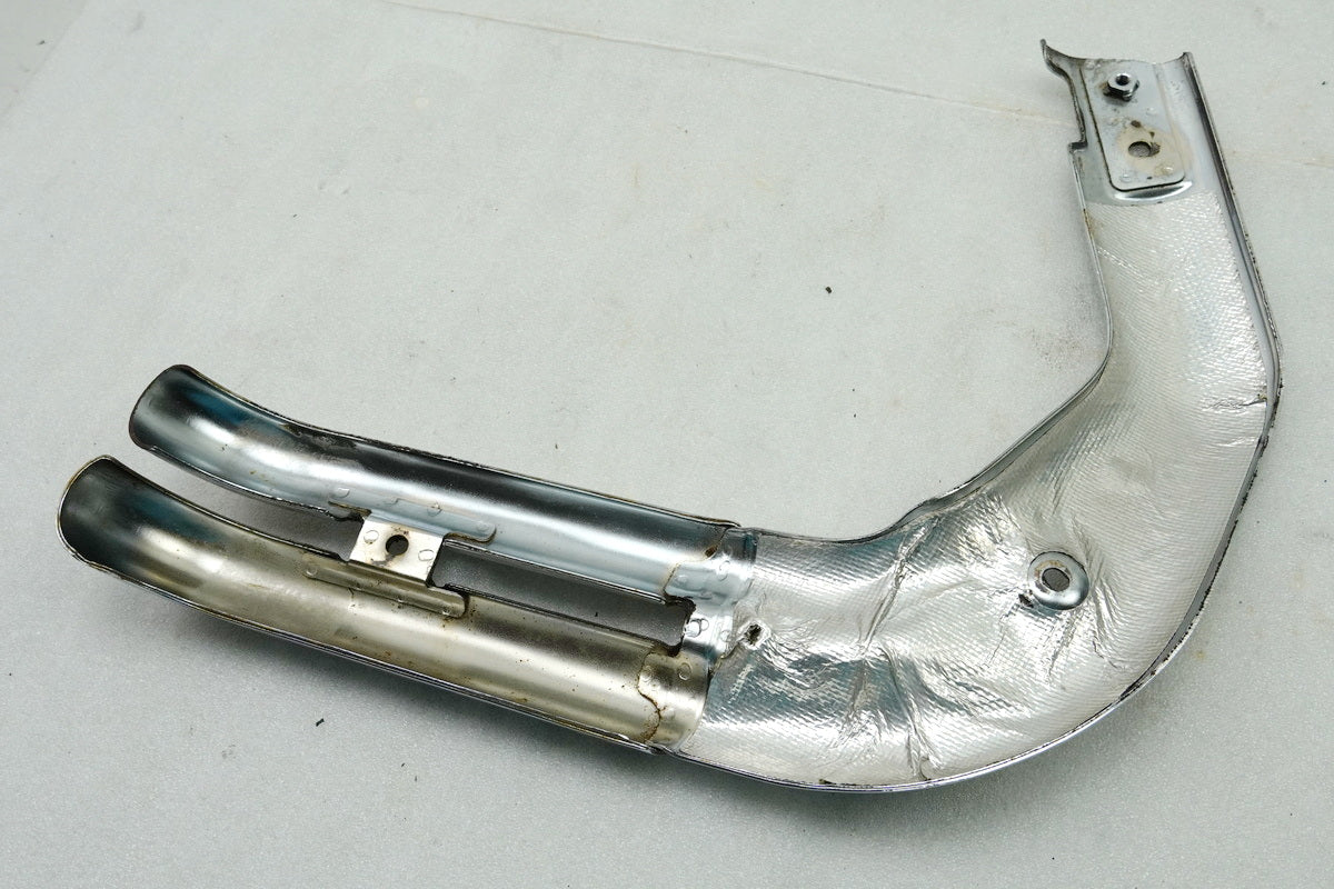 Kawasaki EL 252 EL 250 B Eliminator Abdeckung Krümmer unten Hitzeschutz Cover