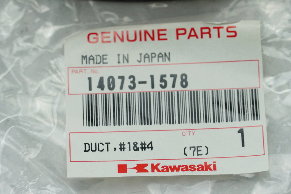 KAWASAKI ZXR 750 ZX750 L Goma de admisión Goma Airbox Manguito 14073-1578