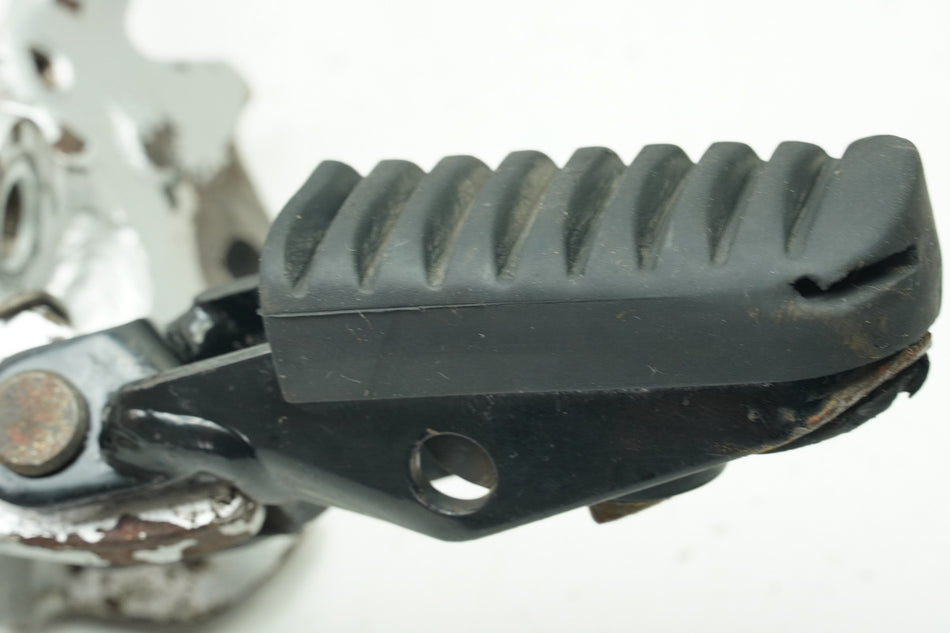 HONDA XL 600 PD06 TRANSALP Reposapiés Izquierdo Con Soporte Para Conductor