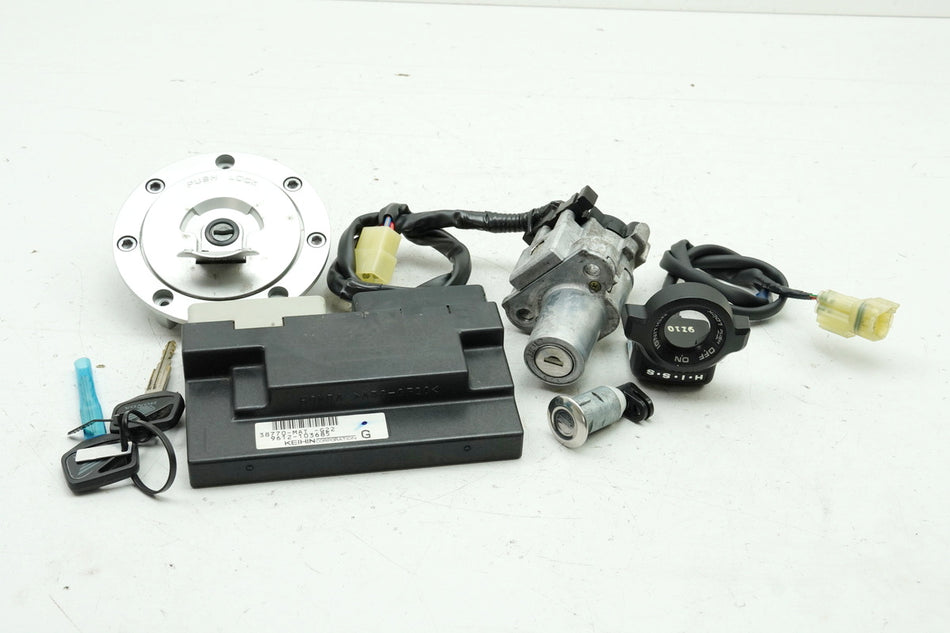 HONDA CBR 1100 XX SC35 Kit de cerraduras y unidad de control CDI conmutador de encendido 2 llaves Hiss