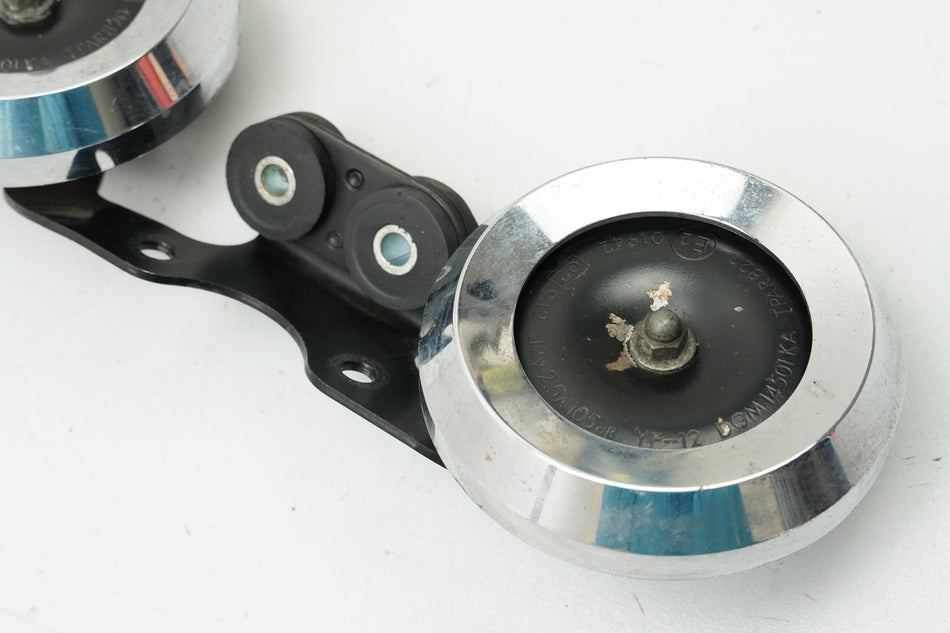 KAWASAKI EN 500 EN 500 A Hupe Horn Signalhorn Halter - 2 Stück