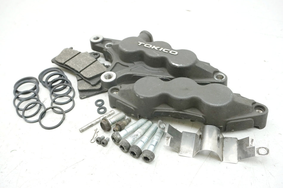 KAWASAKI ZX-9R ZX900B Pinza de freno izquierda Tokico Pastillas de freno