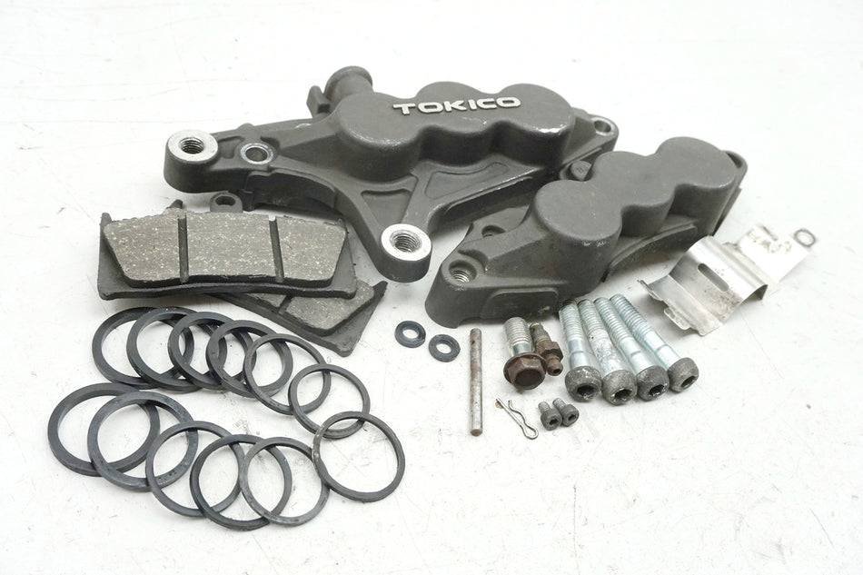 KAWASAKI ZX-9R ZX900B Pinza de freno izquierda Tokico Pastillas de freno