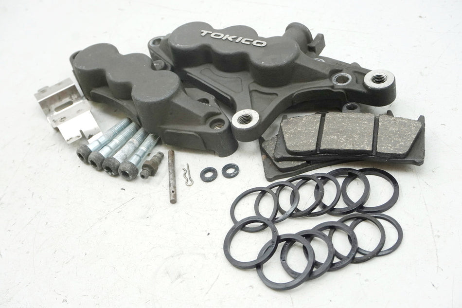 KAWASAKI ZX-9R ZX900B Pinza de freno derecha Tokico Pastillas de freno