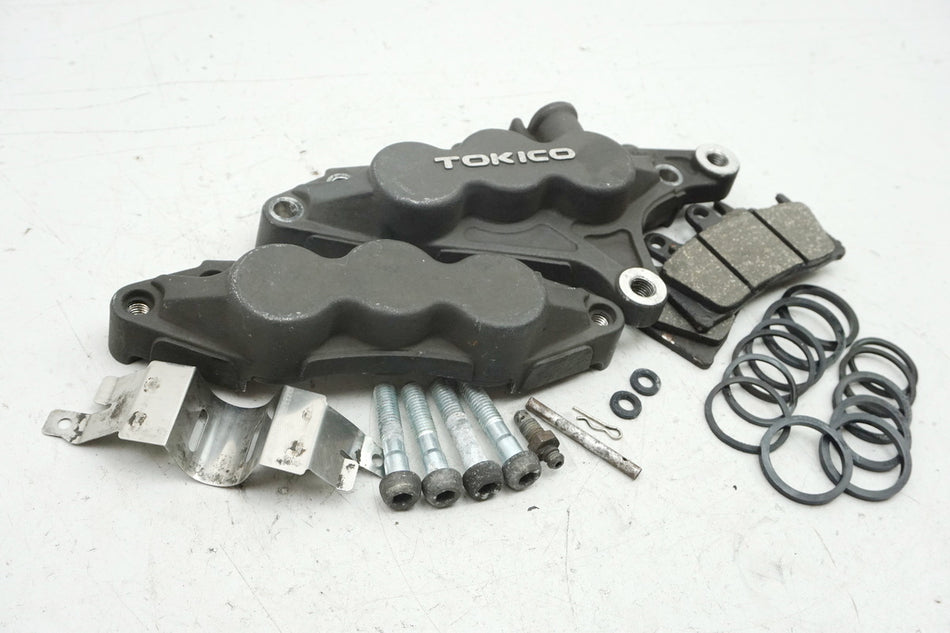 KAWASAKI ZX-9R ZX900B Pinza de freno derecha Tokico Pastillas de freno