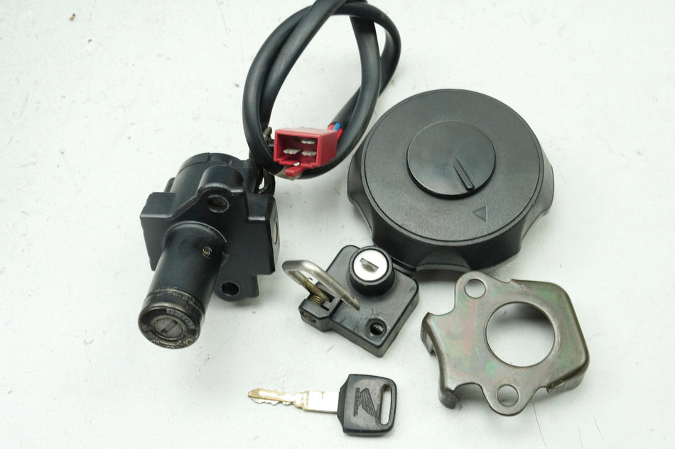 HONDA XL 600 PD06 TRANSALP kit de cerraduras original, cerradura de encendido, tapa de combustible, llave