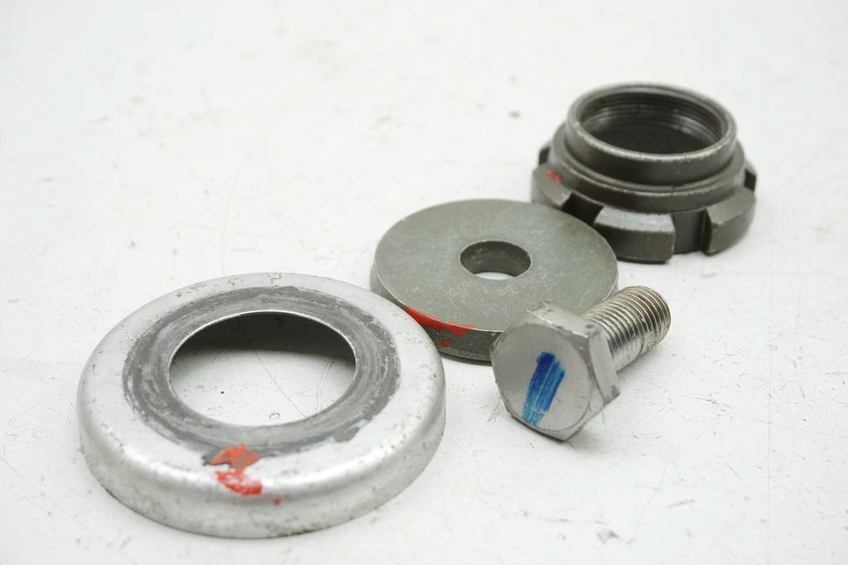 YAMAHA SR 125 10F Mutter Sicherung Lenkkopf Gabelbrücke Schraube (für Gabel) II