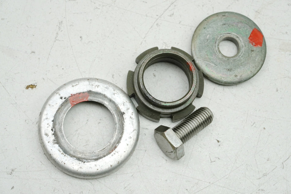 YAMAHA SR 125 10F Mutter Sicherung Lenkkopf Gabelbrücke Schraube (für Gabel) III