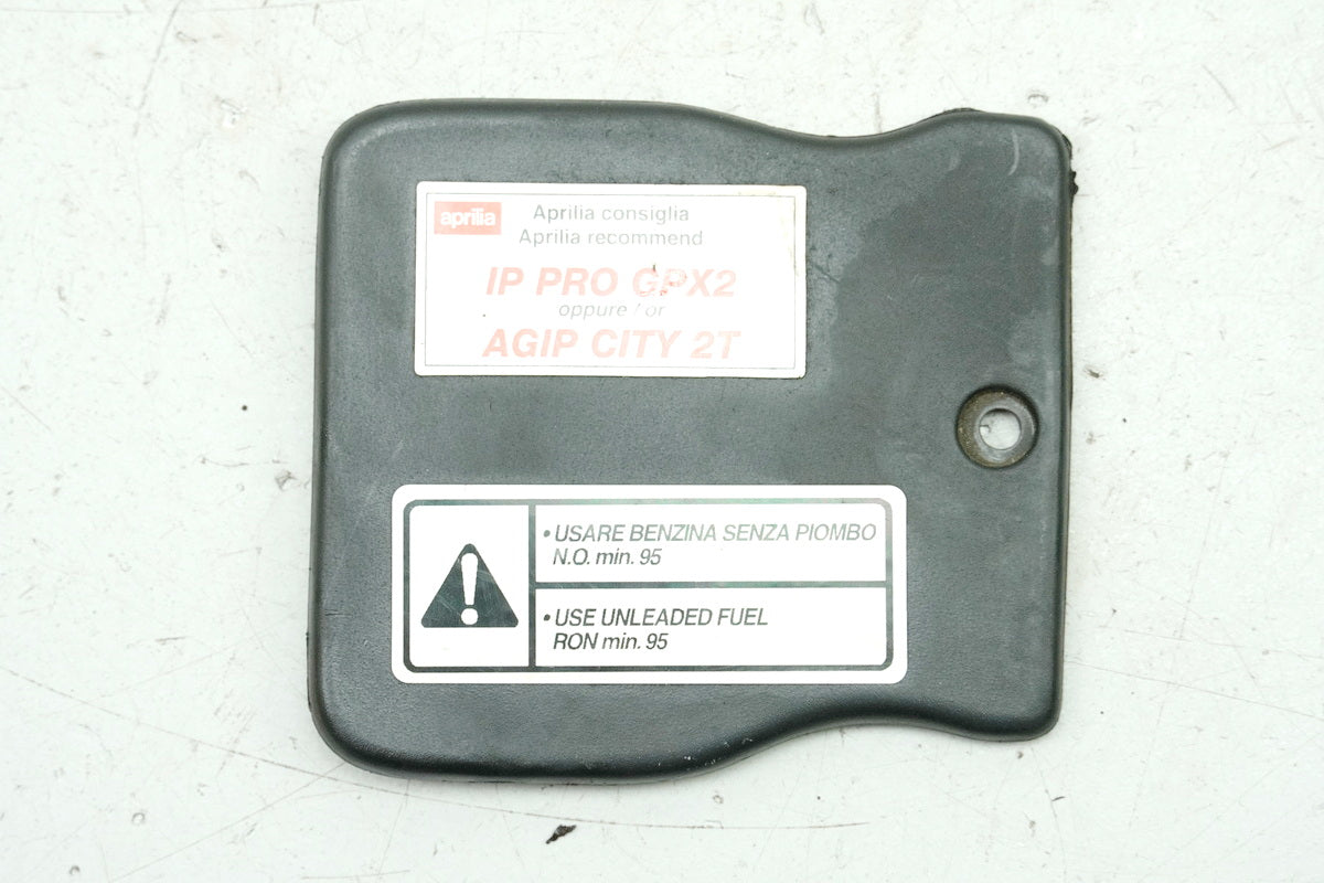 APRILIA SR 50 ZD4TEA Cubierta Tapa Combustible Indicador de combustible Tapa Embellecedor