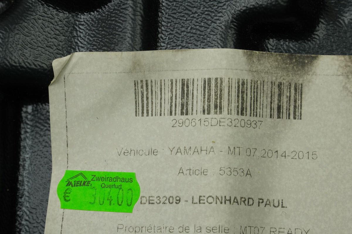YAMAHA MT07 RM04 Fahrersitz Sitz Soziussitz Bagster Sitzbank Seat NEU