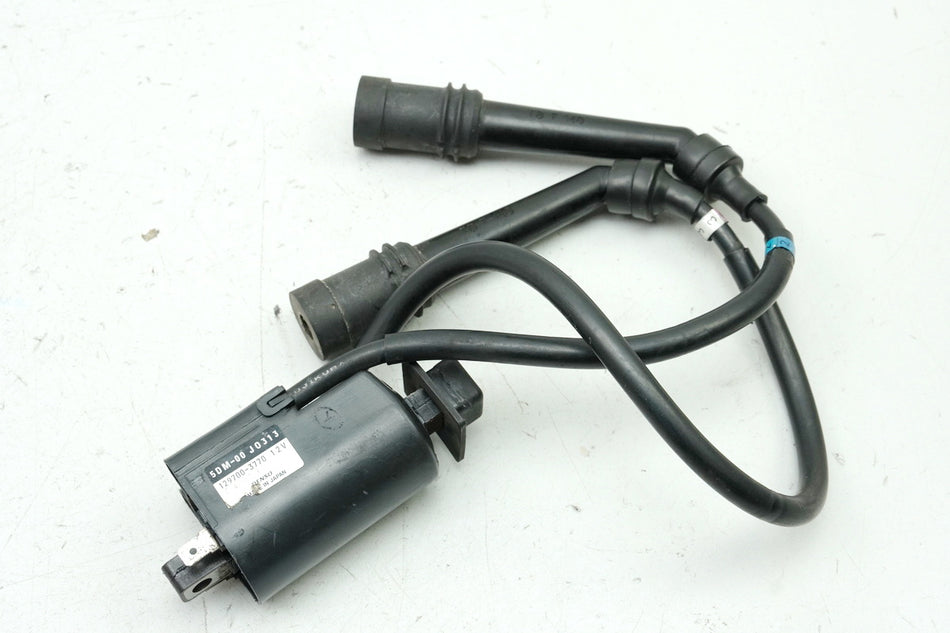 YAMAHA FZS 600 RJ02 FAZER Bobina de encendido 2+3 Denso original pipa de bujía