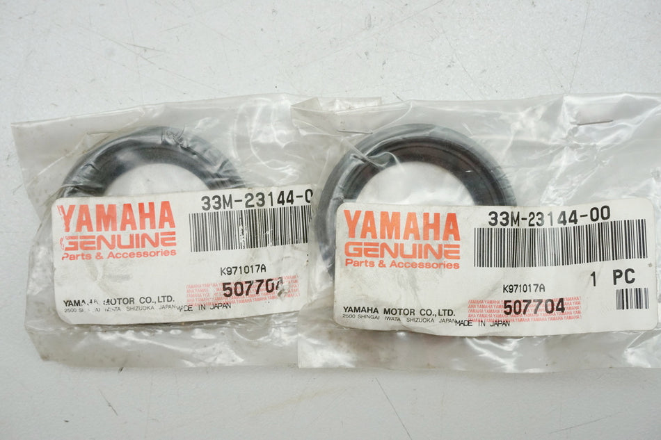 Yamaha Staubdichtung Paar Kappe Gabel original 33M-23144-00 FZ SRX XJ  NEU