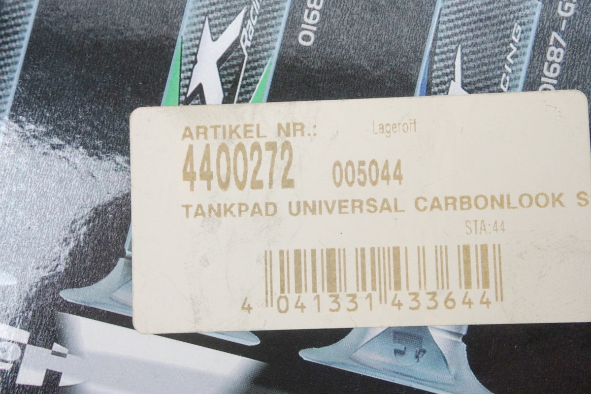 Harris Tank Pad Tankaufkleber Tankpad carbonlook universal 11947-AG 4400272 NEU
