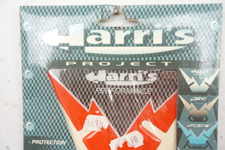 Harris Tank Pad Adhesivo para depósito de moto, color rojo, universal 11947-R 4400269 - NUEVO