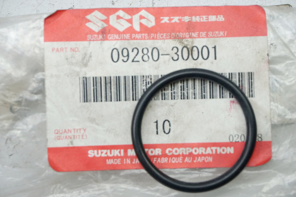 Suzuki O-Ring Tapa Motor Tapa Mantenimiento original 09280-30001 AN DR GS GZ - NUEVO