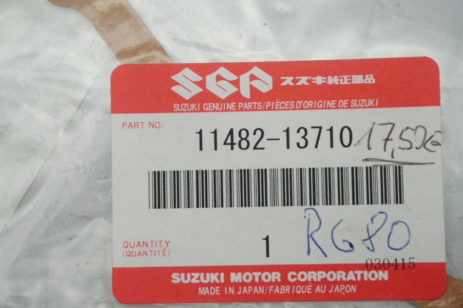 Suzuki Junta de la tapa del embrague original 11482-13710-000 RG80 RMX50 - NUEVO