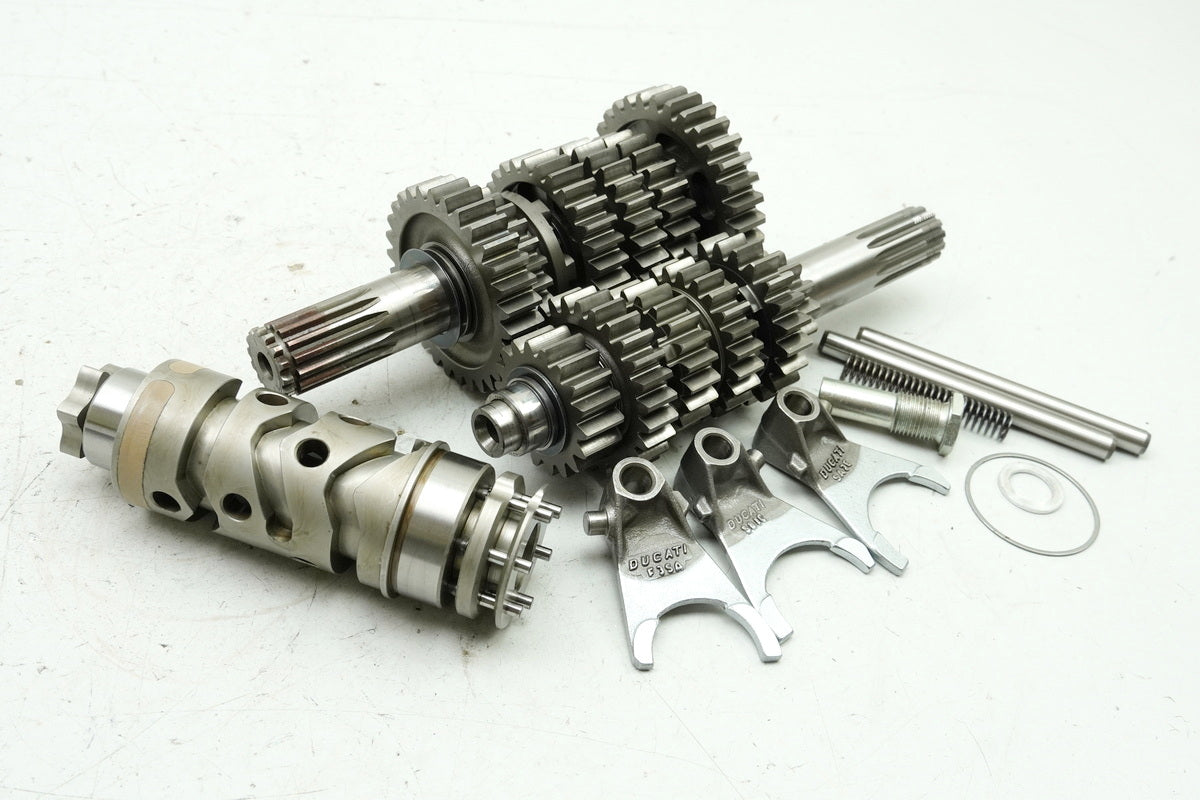 DUCATI MONSTER 696 ABS M5 Transmission Gearbox Shaft Gear Gear Selector Forks ONLY 1626km